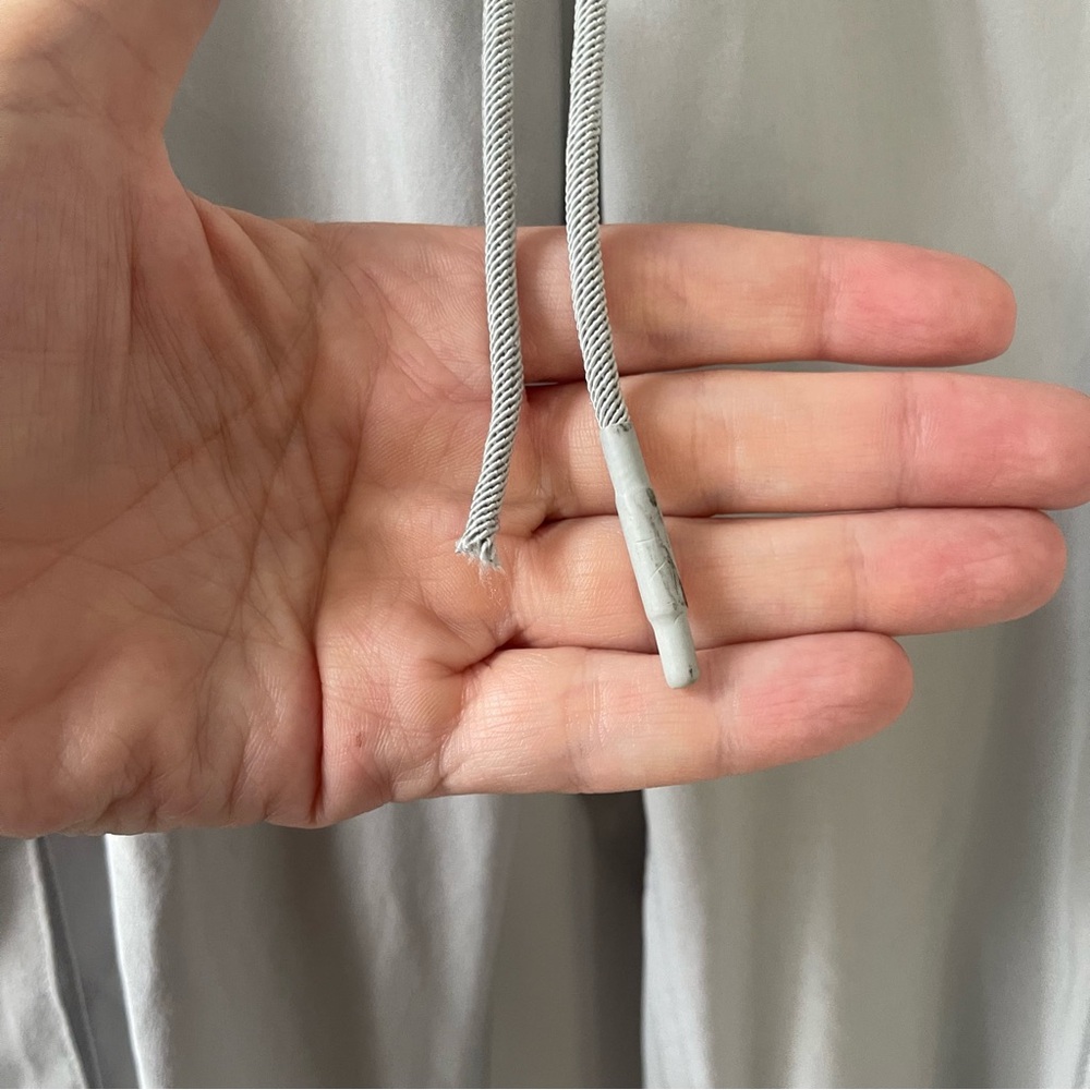 Athleta Sutton Jogger Cargo Pants Silver Gray Travel Minimalist Size 0 - Picture 10 of 10